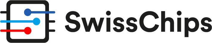 Enlarged view: SwissChips logo horizontal