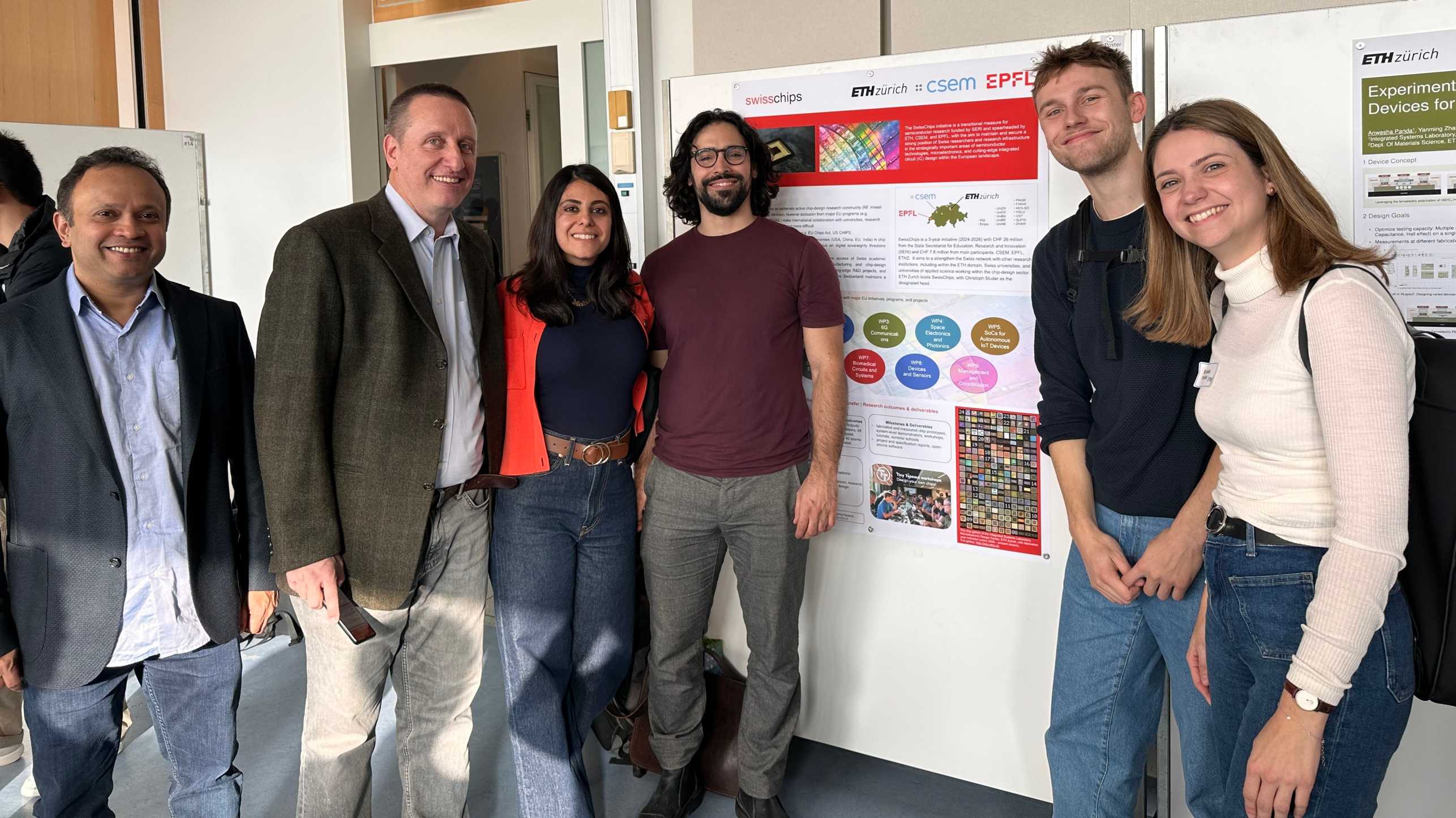 WP9 photo of poster session with participants